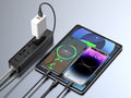 Techancy Cabo 3 em 1 TB1742, 2.4A, 1m Preto, USB-C/Micro/Lightning, CompatIvel com Dispositivos Diversos, Design Resistente